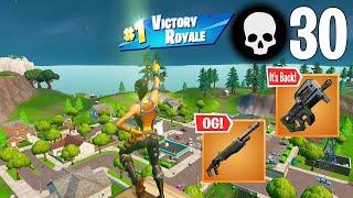 30 Elimination Solo Squads Win Full Gameplay Fortnite OG