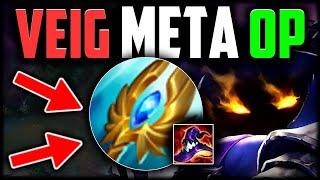 VEIGAR META IS HERE Best Build & Runes - How to Play Veigar & Carry Low Elo S14 League of Legends