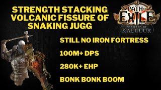 POE 3.25 Volcanic Fissure of Snaking JUGG bigger better faster thicker takes on the world