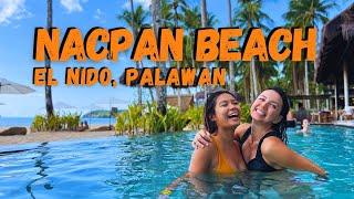 Is Nacpan Beach the BEST Beach in El Nido? Luxury Resorts & Sunset
