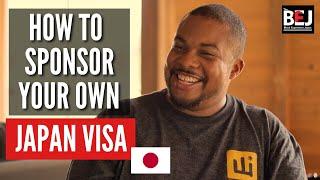 How to Sponsor Your Own Japan Visa Black in Japan  MFiles