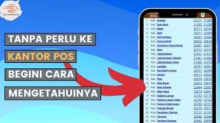 How to find out postal codes throughout Indonesia  Latest