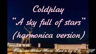 ГГ - Coldplay A Sky Full of Stars harmonica version