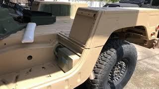 HUMVEE SLANTBACK BEING BUILT