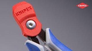 KNIPEX Dispositif de retenue pour pince coupante de côté pour l’électronique 00 11 V79