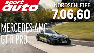 Mercedes-AMG GT R Pro  Hot Lap  Nordschleife  sport auto  Supertest