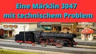 Für 70- Euro gab es eine Märklin 3047 BR44 von 1965 mit leichten Anfangsproblemen