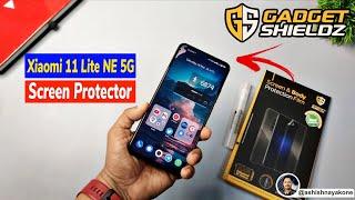 How to Apply a Screen Protection Film in Xiaomi 11 Lite NE 5G Device 