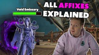 ALL Mythic+ Affixes Explained  The War Within