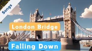 London Bridge Is Falling Down  Song 2024  Nursery Rhymes   3D Animation in 4K