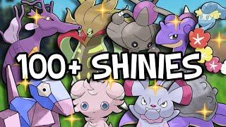 I Caught EVERY Indigo Disk Shiny Pokemon - The Movie