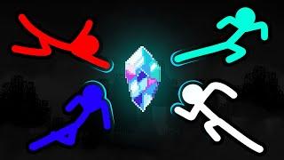 Stickman VS Minecraft Powerful Crystal Battle - AVM Shorts Animation