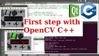 4 ¿Qué es OpenCV? y conceptos básicos  What is OpenCV? and basic concepts examples in C++