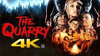 THE QUARRY 2022 FULL GAME  BEST ENDING - EVERYONE LIVES ENDING TROPHY【4K60ᶠᵖˢ PS5】