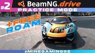 BeamNG Drive FreeRoam and Practice Mode in 2024