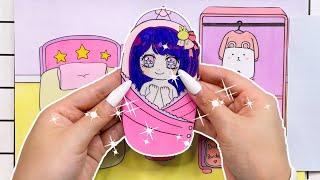 paper diy Take Care Of Baby Ai Hoshino - Oshi no Ko Parody - 아기 호시노 아이를 돌봐주세요 - ASMR DIY Paper