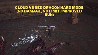 FF7 Rebirth Cloud Vs Red Dragon Hard Mode No Damage No Limit Improved Run