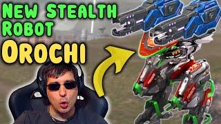 NEW Meta Robot OROCHI Stealth Gameplay - War Robots Test Server WR