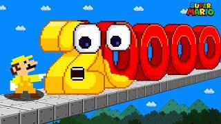 Wonderland what if Mario Wrong Color escape GIANT 2000 Maze Level Up  BIG NUMBERS