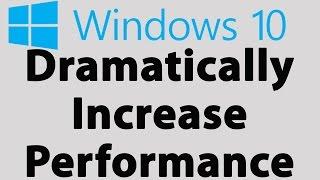 How To Make Windows 10 Faster Decrease Boot Time & Increase Performance