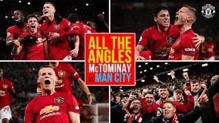 McTominays City Screamer  All the Angles  United 2-0 City  Premier League