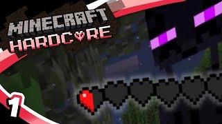 Minecraft Hardcore but we almost die on numerous occasions