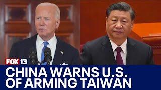 China warns U.S. against arming Taiwan  FOX 13 Seattle