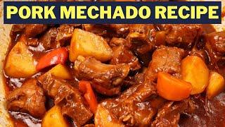 Pork Mechado Recipe  Mechadong Baboy w Tomato Sauce