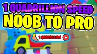 1 QUADRILLION SPEED REBIRTH NOOB TO PRO  TOYLAND  Speedman Simulator