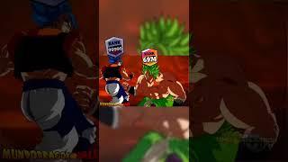 GOKU VS BROLY - Brawl Stars Rank Up  #shorts  #dbs  #dbz   #brawlstars  #goku  #dbs  #anime