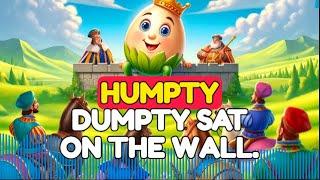 Humpty Dumpty Sat on a Wall - Sing Along Nursery Rhyme  Kids Animation