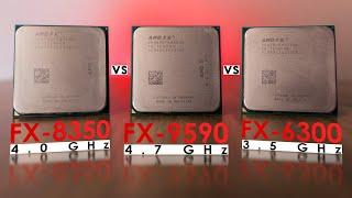 FX-9590 vs FX-8350 vs FX-6300 - How Big Is The Difference? 2021