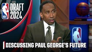 Stephen A. Smith encourages Paul George to explore options beyond Clippers  2024 NBA Draft