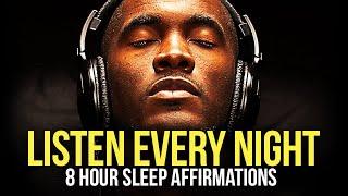 Reprogram Your Mind While You Sleep - Positive Mind I AM Affirmations for Sleep  8 HOURS