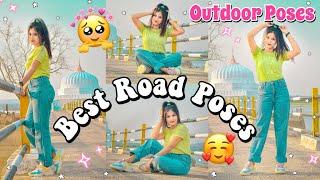 Best Outdoor & Road Poses  Sitting & Standing Poses for Girls  How to Pose  Creative Ragini