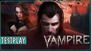 A medieval sim but as a Vampire in Vampire Dynasty - Testplay