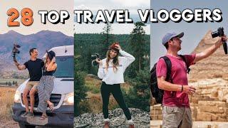 28 TOP TRAVEL VLOGGER channels to follow