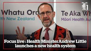 Health Minister Andrew Little launches a new health system  nzherald.co.nz