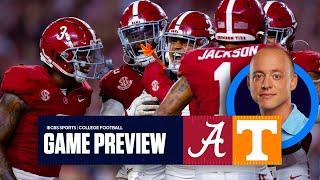 College Football Week 8 No. 7 Alabama at No. 11 Tennessee  GAME PREVIEW