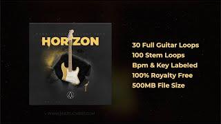 2022 Guitar Sample Pack  Royalty Free Guitar Loop Pack  Horizon Demo