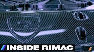 Rimac Electric Vehicle Carbon Fiber Secrets Part 3 -- INSIDE RIMAC