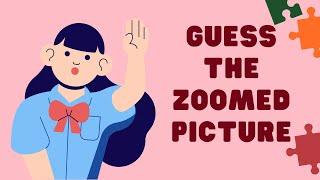 Guess The Zoomed Picture  Fun Unfreezing Activity  Ice Breaker Activity