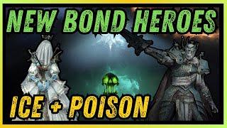  FIRST EVER BOND PAIRING HEROES  Season 3 Heroes Preview Ice + Poison  Dragonheir Silent Gods