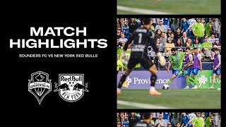 HIGHLIGHTS Seattle Sounders FC vs. New York Red Bulls  May 27 2023