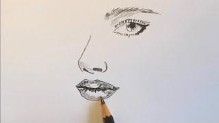 Drawing Portrait Easy  3