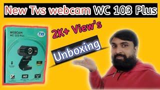 how to setup TVS webcam 1080p Install Kaise kare Unboxing under 2000