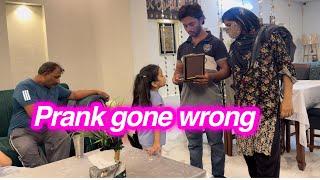 Prank gone wrong  Anita ko ghar sy nikal diya  Sitara Yaseen vlog