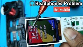 itel 2163 earphones problem Solution