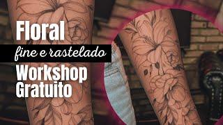 APRENDA A FAZER UM FLORAL DELICADO - WORKSHOP