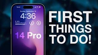iPhone 14 Pro First things you MUST do change these settings